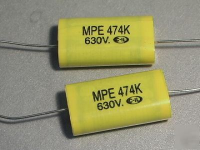 0.47UF 630V mpe capacitor for tube amp ham radio x 2