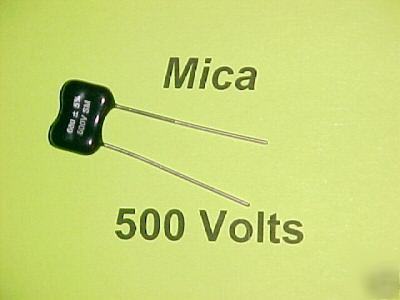 1000PF @ 500V simic dipped silver mica capacitor:qty=11