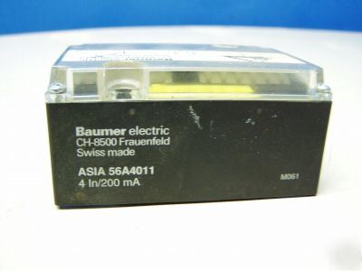 Baumer electric terminal m/n: asia 56A4011 - used