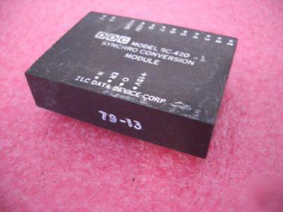 Ddc SC420-1 synchro conversion modules
