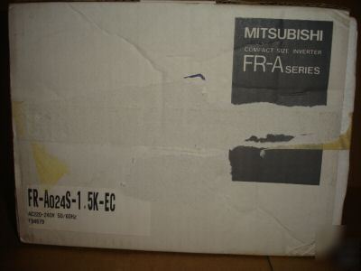Mitsubishi freqrol fr-A024S-1.5K-ec ac drive * *