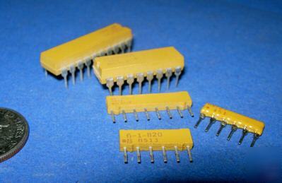 New 4604X-2-221 bourns resistor network 220 ohm 4604X 