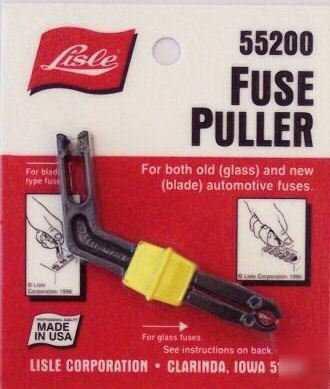 New auto fuse puller - glass or blade - lisle # 55200 - 