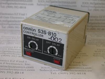 Omron S3S-B10-002 2 sensor controller 110-240V spdt 