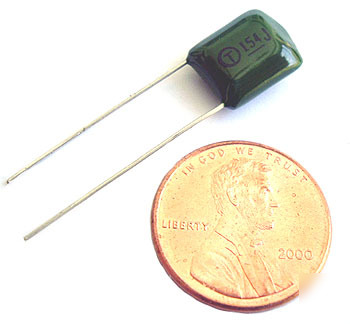 Radial film capacitors ~ .15UF 63V 5% (50)