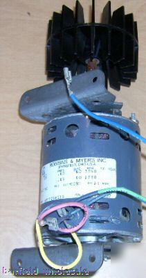 Robbins & myers 120V 3350 rpm 1/30 hp continuous motor