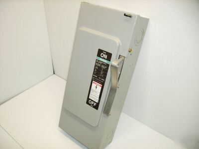 Siemens safety switch disconnect JN323 100 amp fuse 1P 