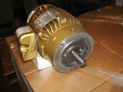 Baldor electric motor 1HP 1 hp 1800 143TC VEM3581T tefc.