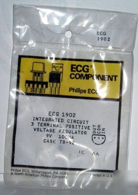 New NTE1902 ECG1902 positive voltage regulator 
