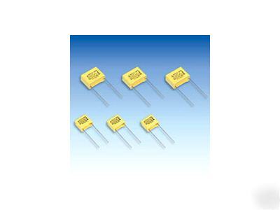 X2 film safety capacitors 0.1UF @ 275 volts ac qty=12