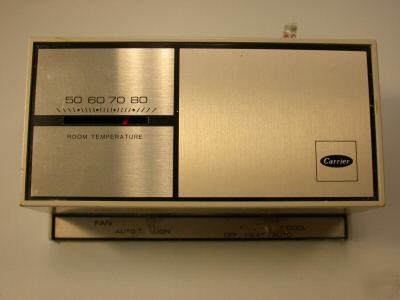 Carrier commercial programmable thermostat