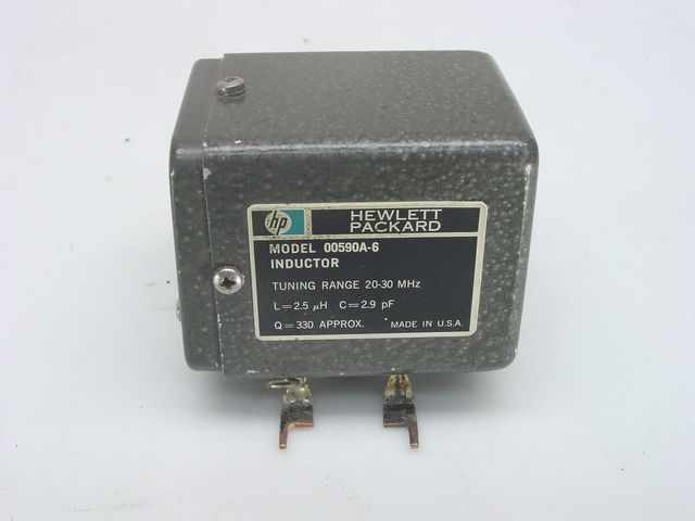 Hp 590A inductor boonton div. 00590A