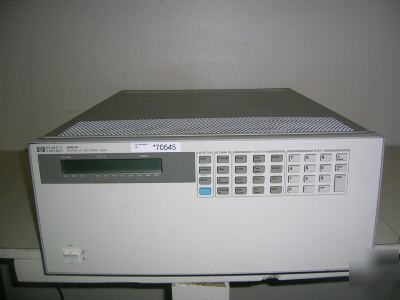 Hp 6050A dc electronic load mainframe