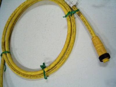 Lumberg 3 pin cable cord 909638 E7924 16/3 3 pin 6FT