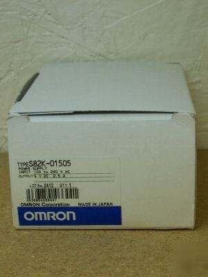 New in box S82K-01505 omron power supply S82K01505 G250