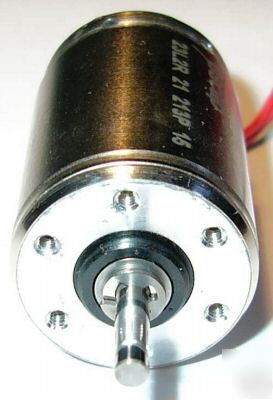 Portescap 7,200 rpm motor - 6 vdc - escap 23L2R - swiss