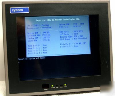 Xycom 9462 industrial operator interface xlnt