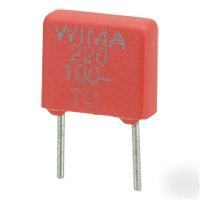 2.2NF 2200PF 400V boxed polyester capacitor 10MM pitch