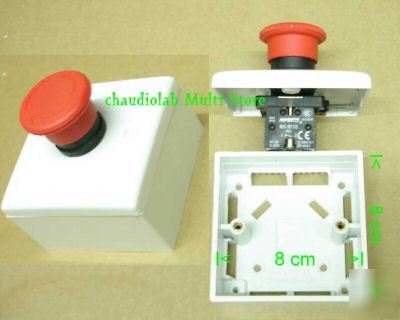 Large box emergency stop pushbutton control station #01