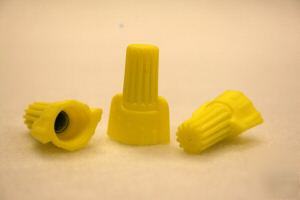 New 1 case 5000 pc wire nuts yellow winged (P11) 