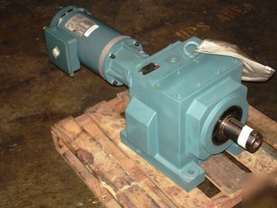Reliance inline motor gearbox combo 2 hp 3 phase 
