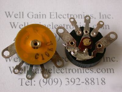 Tbm variable resistor w on/off C10K ohm dai 16MM