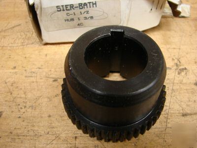 Torrington sier-bath c-1 1/2 hub 1 3/8 motor coupling