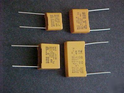 Y2 film safety capacitors .015UF @ 250 volts ac qty=10