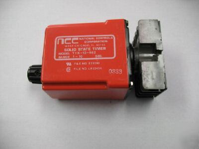 Ncc T1K-10-462 solid state timer with base