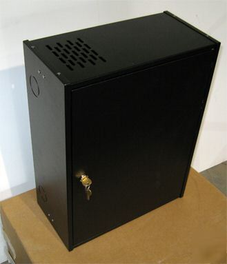 New electrical enclosure cabinet alarm ups locking box 