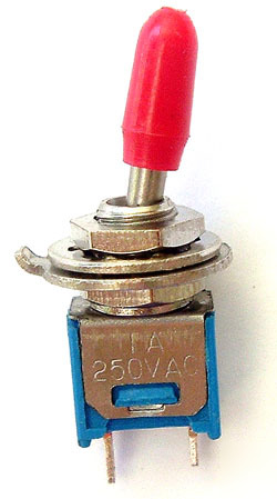 Subminiature toggle switch on/off 3A 3 amp 125VAC (6)