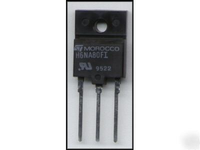 6NA80 / STH6NA80FI / H6NA80FI st micro transistor