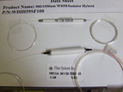 Fiber systems inc. p/n WDIH59SF100