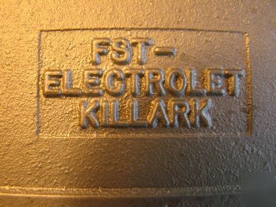 Hubbell killark conduit box cast 4PCS aluminum #16