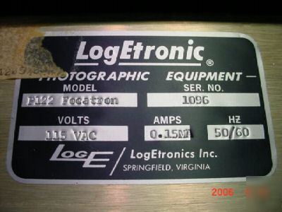 Logetronic P122 focatron w/probe