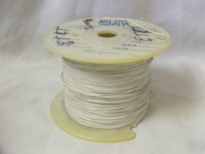 Spool of white wire 24AWG et&t jumper