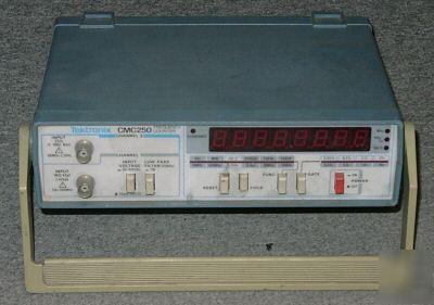Tektronix 1.3GHZ multifunction frequency counter CMC250