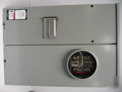 Siemens W3MM1 meter stack base 3 phase 1200 amp 125A 3P