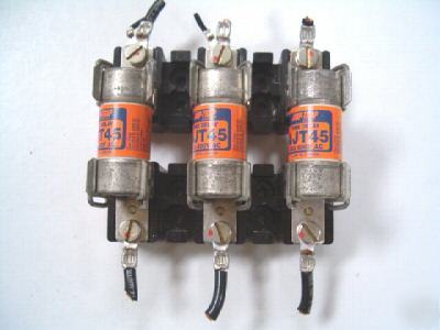 Allen bradley fuse holder w/fuses 45A 600V 4011682552