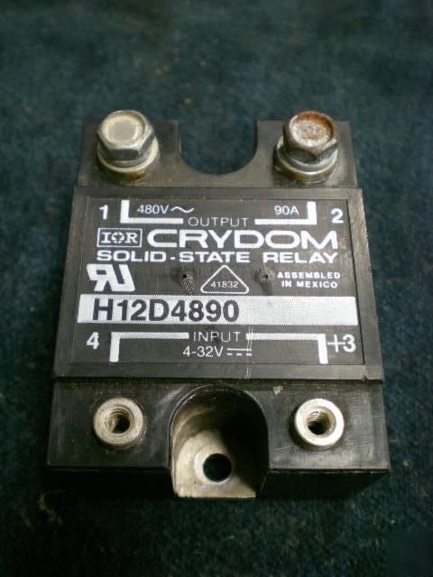 Crydom solid state relay H12D4890