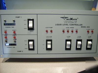 Duplex pumping systems /time mark m# 403 liq lvl. cont.