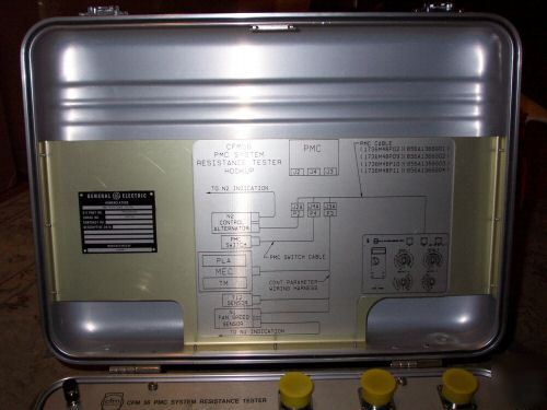 Ge cfm 56 pmc system resistance tester aircraft maint.?