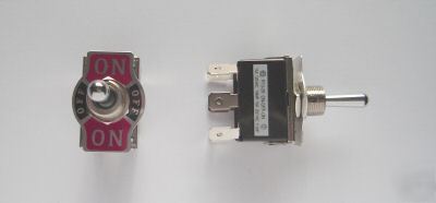 High current dpdt centre off 10A 240VAC / 20A dc switch