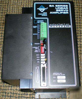 Aerotech ba series linear servo amplifier BAL20-40