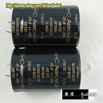 New 4PCS 470UF 430V aerovox bhc 105C capacitors 
