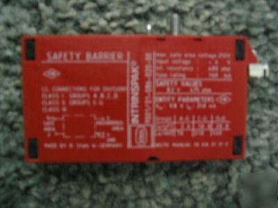 Stahl intrinsic safety barrier p/n - 9001/01-086-020-00