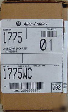 Allen bradley 1775-wc connector assembly * *
