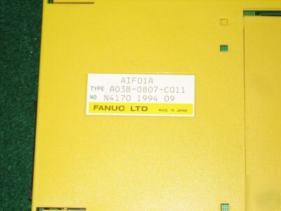 Fanuc A03B-0807-C011 pc board