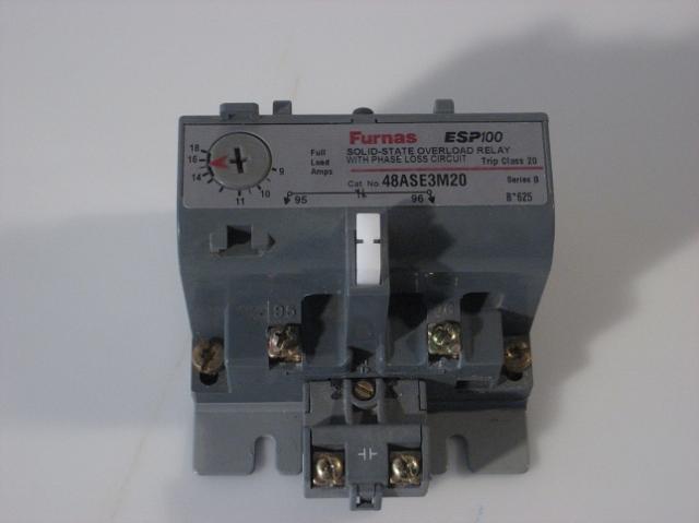 Furnas ESP100 48ASE3M20 solid state overload relay / ph