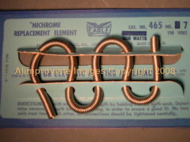New eagle nichrome heating replacement element vintage 